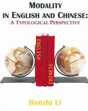 Modality in English and Chinese