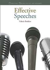 Effective Speeches