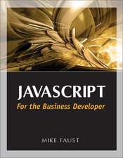 JavaScript for the Business Developer