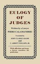 Eulogy of Judges