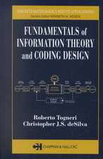 Fundamentals of Information Theory and Coding Design