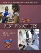 ASHP Best Practices 2017-2018