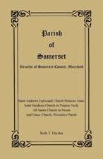 Parish of Somerset: Records of Somerset County, Maryland