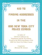 Aid to Finding Addresses in 1890 New York City Police Census