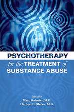 Psychotherapy for the Treatment of Substance Abuse [With DVD]