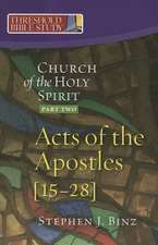 The Church of the Holy Spirit, Part Two: Acts of the Apostles 15-28