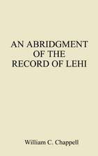 An Abridgment of the Record of Lehi