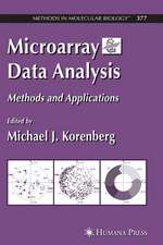 Microarray Data Analysis: Methods and Applications