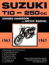 Suzuki T10 1963-1967 Factory Workshop Manual