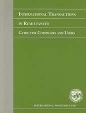 International Transactions in Remittances: Guide for Compilers and Users