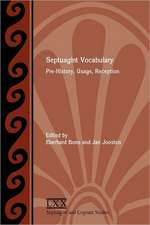 Septuagint Vocabulary