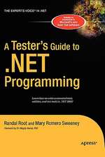 A Tester's Guide to .NET Programming