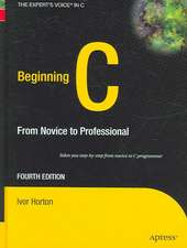 Beginning C: From Novice to Professional