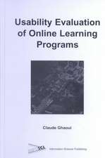 Usability Evaluation of Online Learning Programs