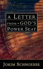 A Letter From God's Power Seat