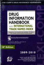 Drug Information Handbook with International Trade Names Index