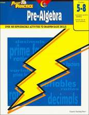 Pre-Algebra Power Practice Series