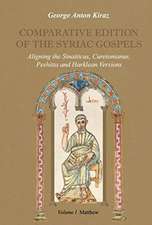 Kiraz, G: Comparative Edition of the Syriac Gospels (Vol 1)