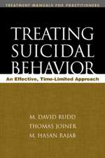 Treating Suicidal Behavior: An Effective, Time-Limited Approach