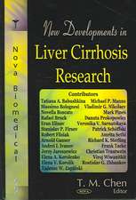 New Devleopments in Liver Cirrhosis Research