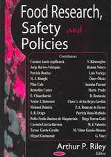 Food Research, Safety and Policies