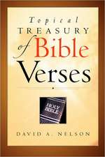 Topical Treasury of Bible Verses