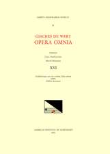 CMM 24 GIACHES DE WERT (1535-1596), Opera Omnia, edited by Carol MacClintock (secular music) and Melvin Bernstein (sacred music). Vol. XVI [Motets] (Modulationum cum sex vocibus, liber primus, 1581)