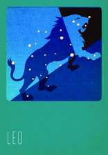 Leo Silk Screened Greeting Card