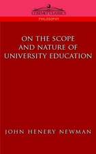 On the Scope of University Education