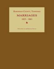 Hardeman County, Tennessee, Marriages 1823-1861