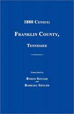 1880 Census: Franklin County, Tennessee