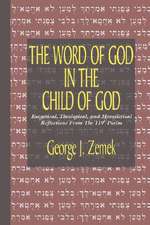 The Word of God in the Child of God