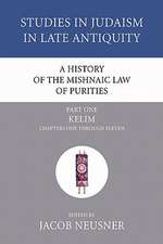 A History of the Mishnaic Law of Purities, Part 1