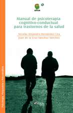 Manual de Psicoterapia Cognitivo-Conductual Para Trastornos de La Salud