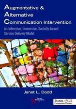 Augmentative and Alternative Communication Intervention