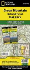 Green Mountain National Forest, Vermont, Map Pack Bundle: Trails Illustrated National Parks