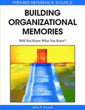 Building Organizational Memories