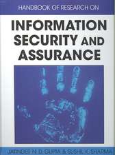 Handbook of Research on Information Security and Assurance