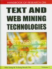 Handbook of Research on Text and Web Mining Technologies