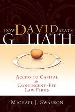 How David Beats Goliath: Access to Capital for Contingent-Fee Law Firms