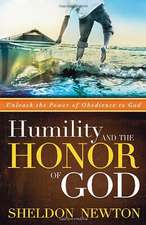 Humility and the Honor of God