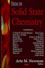 Focus on Solid State Chemistry