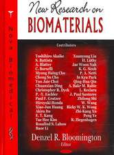 New Research on Biomaterials