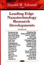 Leading Edge Nanotechnology Research Developments