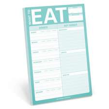 Knock Knock What to Eat Pad (Mint Green)