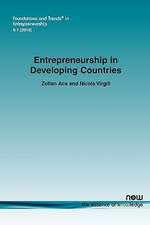 Entrepreneurship in Developing Countries