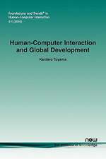 Human-Computer Interaction and Global Development