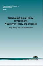 Schooling as a Risky Investment