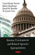 Interior Environment, and Related Agencies Appropriations