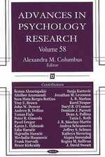 Advances in Psychology Research